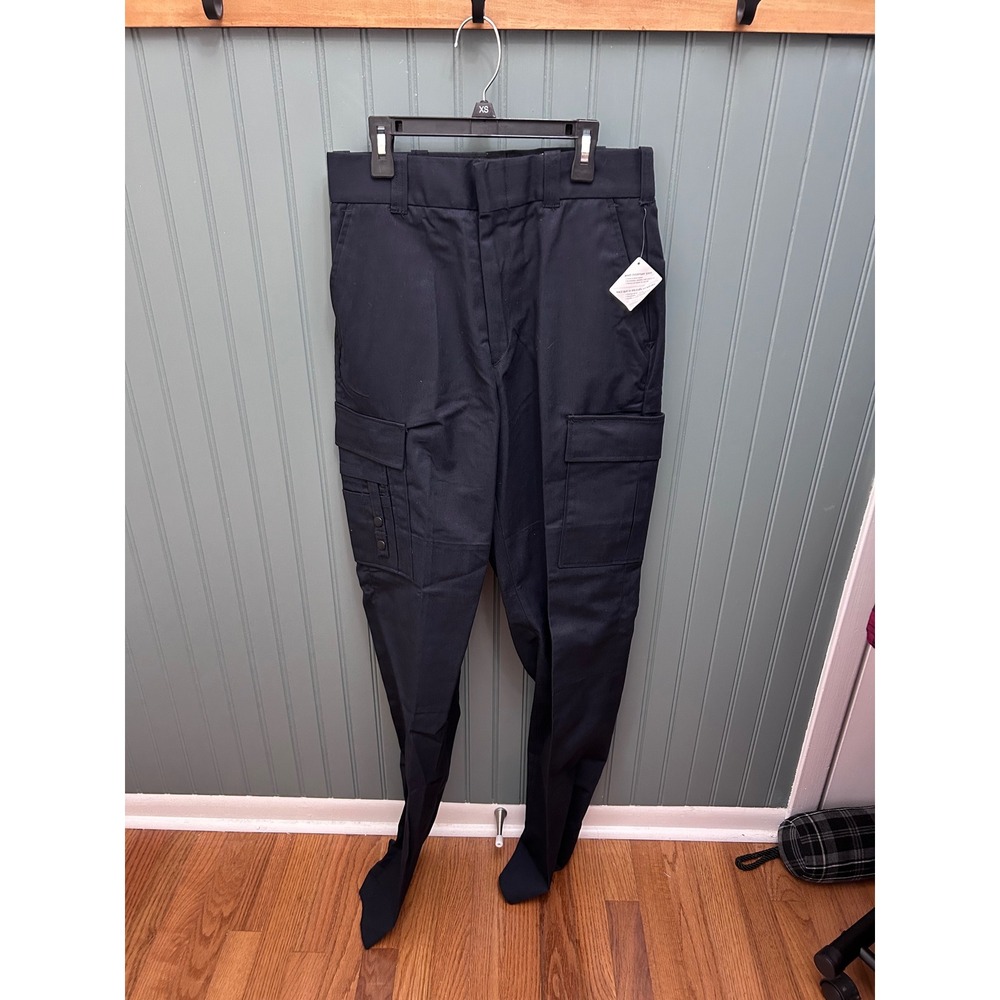 Lavigne Tuff Station Wear Navy Blue Tactical Cargo Pants F4113 DuPont Teflon 12R